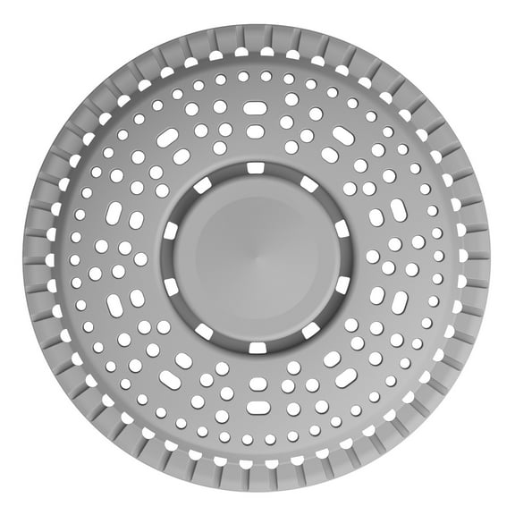 propuri Shower Drain Hair Catcher, Premium Silicone Drain & Shower Drain Cover for of Shower Room, Bathroom, Sink, Gray