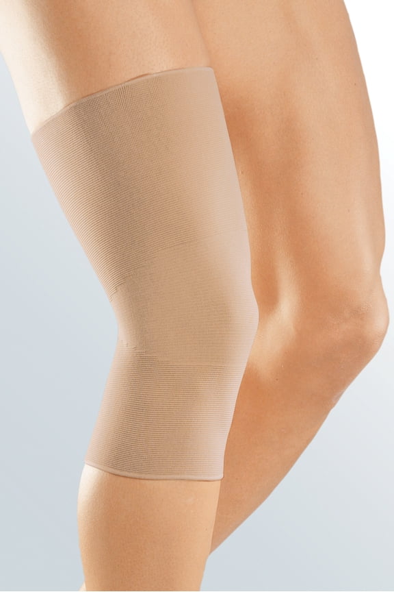 protect.Seamless Knit Knee Support, Size LG, Beige