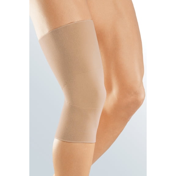 protect.Seamless Knit Knee Support, Size LG, Beige