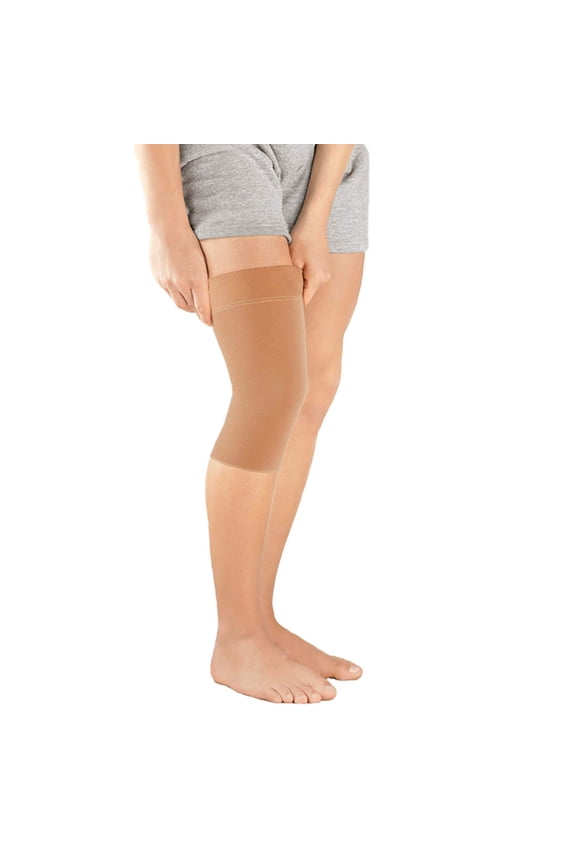 protect.Seamless Knit Knee Support, Size XS, Beige