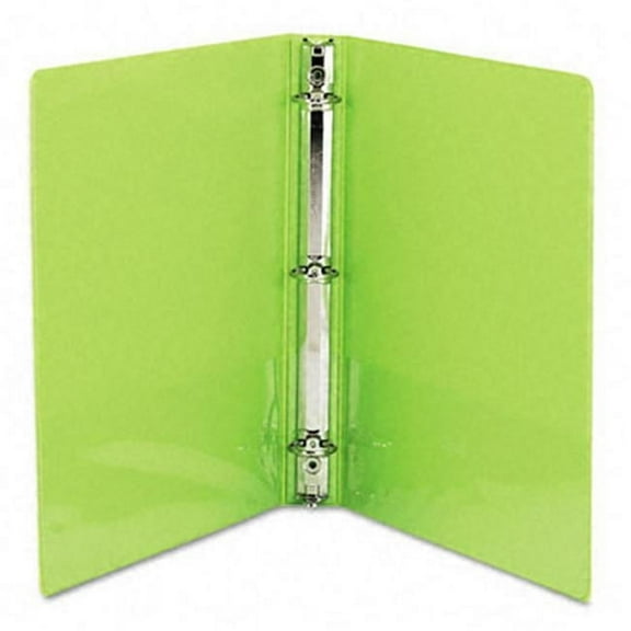 protective Presentation View Binders 1in Cap Lime 2/Pk