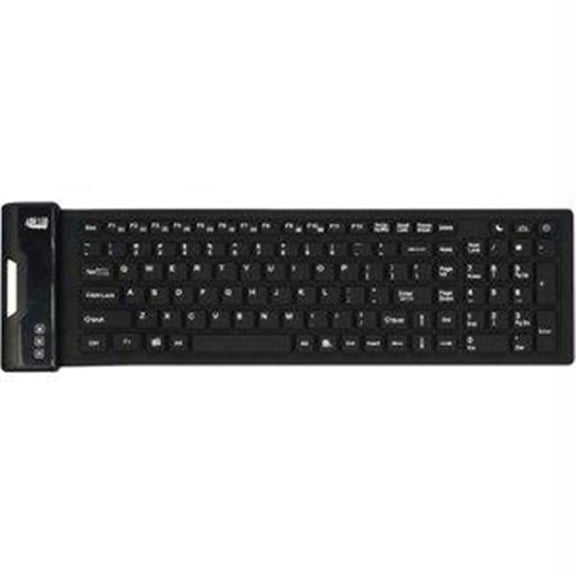 protective Waterproof Foldable 108-key Compact Size Usb Keybord -