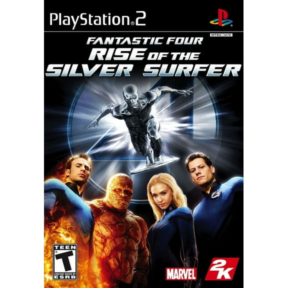 ps2 fantastic 4 silver tg sono
