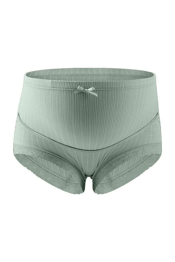 Maternity Shorts with Pockets Underwear High Waist Support Pregnancy Panties Adjustable Cotton Comfort Plus Size for Pregnant Women Maternity Gym Clothes