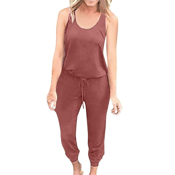 pstuiky Womens Rompers, Women Print Wide Leg Long Pants With Pockets Straight Loose Athletic Oversized Fitness Sports Trousers for Women Gift for Girl Red XL