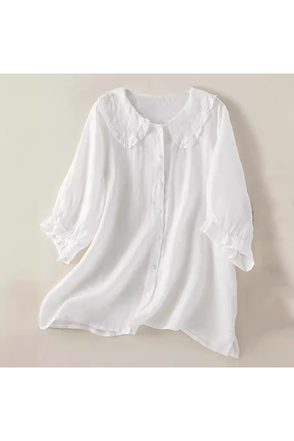 Workout Tops for Women Trendy Crew Neck Short Sleeve Women'S Blouses Business Casual Loose Fit Solid Color Athletic Shirts Work Blouses for Women