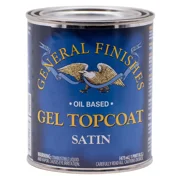 pt General Finishes SP Clear Gel Topcoat Oil-Based Topcoat, Satin