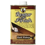 pt Howard Products RF6016 Dark Walnut Restor-A-Finish One-Step Refinisher