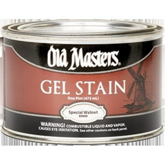 pt Old Masters 80808 Special Walnut Gel Stain Oil-Based Stain