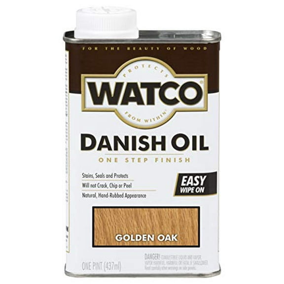 pt Rust-Oleum 65151H Golden Oak Watco Danish Oil Finish