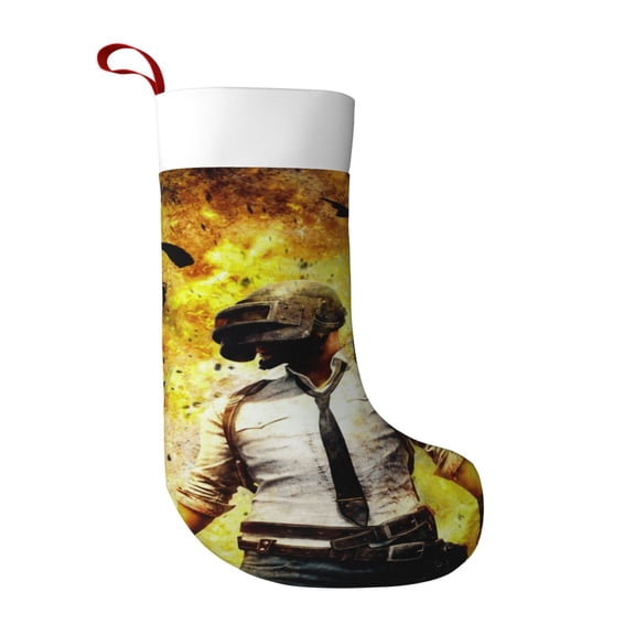 pubg Ultra soft velvet Christmas socks, Large Super Soft Christmas Stockings For Christmas Xmas Tree Holiday Fireplace Family Decor Gifts