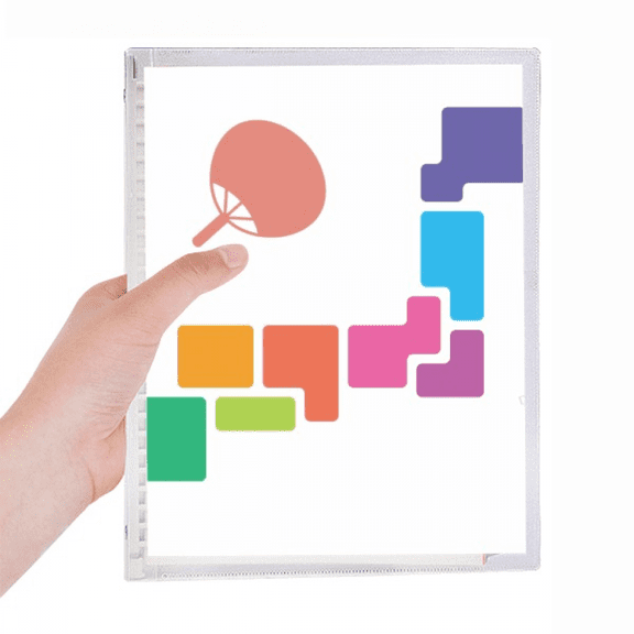 pufan japan tokyo games show notebook loose diary refillable journal statiry