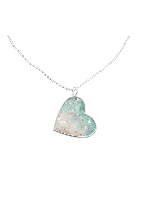 puka Ocean Heart Necklace