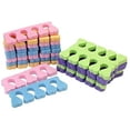 thumbnail image 1 of pulabo 20x Soft Sponge Finger Toe Separator Tools for Salon Nail Art Manicure PedicureColor Sent Randomly Beautiful, 1 of 1