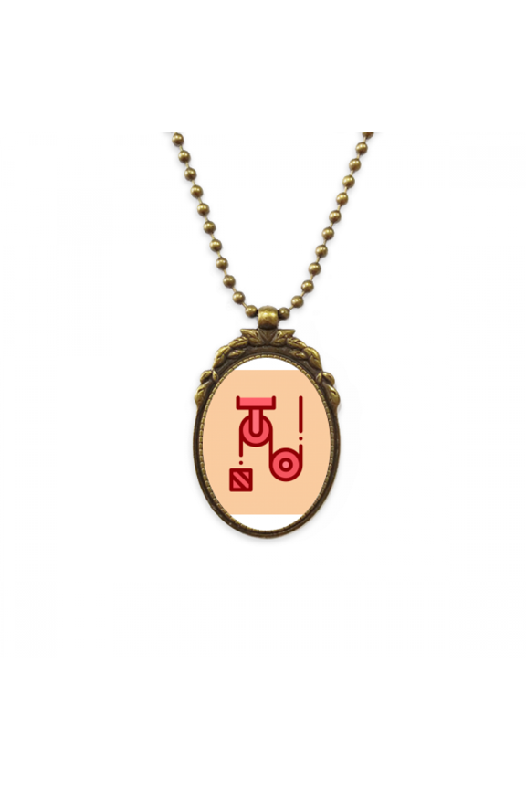 pulley tensile force experiment antique necklace vintage bead pendant keychain