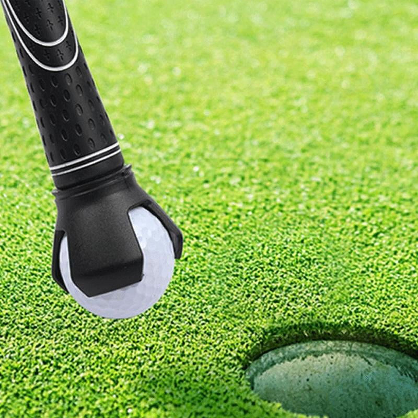 pulunto 4Pcs Golf Ball Pick Up Retriever Grabber Claw Golf Ball Grabber Picker Upper 3Prong