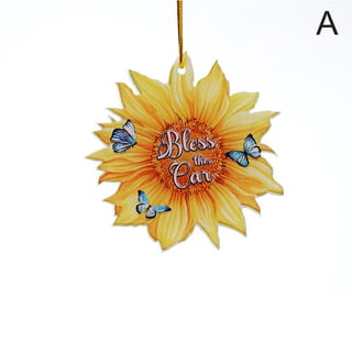 Bee and Sunflower Car Mirror Hanging Accessories, Cute Car Rear View Mirror  Decorations for Women, Crochet Weavere Arview Mirror Charms Car Ornament  Interior Aesthetic Pendant Teen Gifts (Yellow) : : Car 