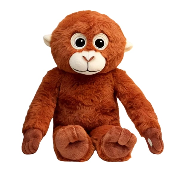 punch monkey toy,Punch Monkey Plush Toy, punch monkey stuffed animal,Long Arm Orangutan Stuffed Animal, Soft Monkey Plushies, Stress Relief Cuddly Friend, Home & Office Decor Gift