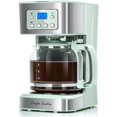 thumbnail image 1 of pupikeji 12-Cup Programmable Coffee Maker, Regular & Strong Brew Drip Coffee Machine for Home and Office, Glass Carafe, Pause & Serve, Auto Shut Off, Green & Stainless Steel, 1 of 18