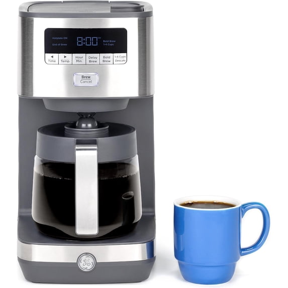 Mr. Coffee 12-Cup Replacement Glass Carafe - Drip-Free Spout, Cool-Touch Handle, Dishwasher Safe