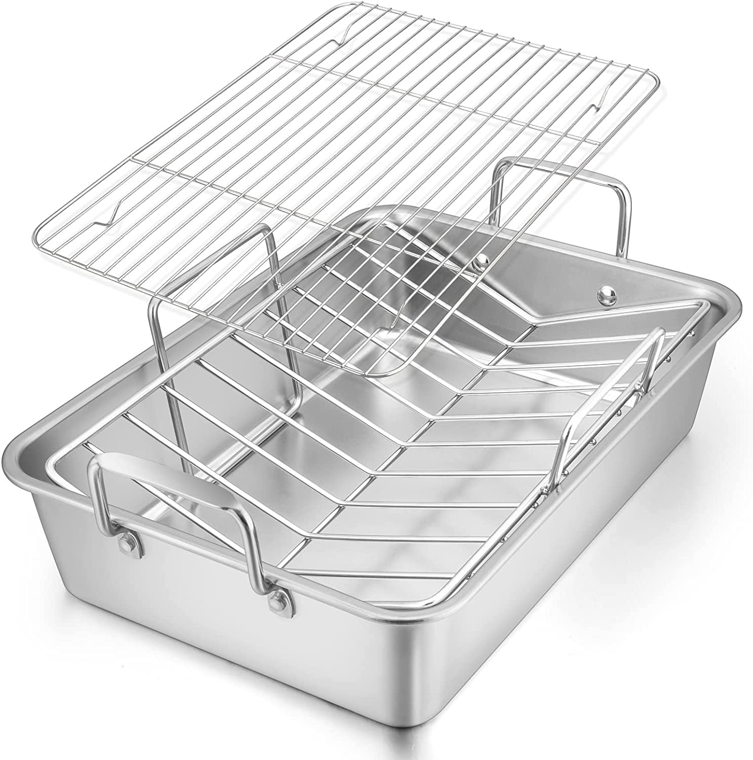 Wire Rack Roti Flipper Wire Toast Rack KSJONE Stainless Steel Multi-Functional Wire Steaming ...