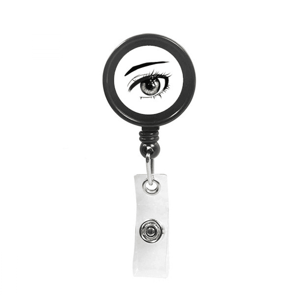 pupil  doldness eyes Retractable Keychain Badge Holder ID Badge