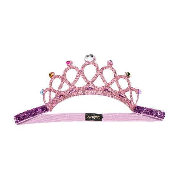 purcolt Baby Girl's Sweet Princess Fashion Crown Hair Band Children's Kids Crown Headband for Birthday Party Photography, 0-3 Years