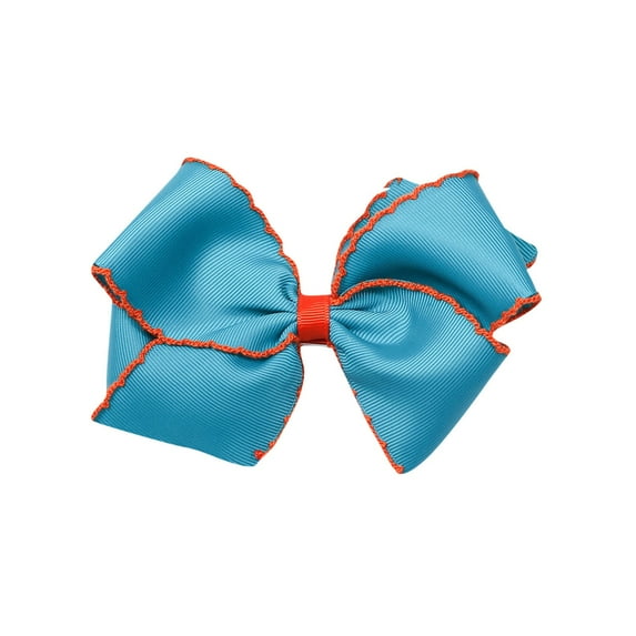 purcolt Baby Girls' Hair Bow Clip Moonstitch Edge Hair Bow Hair Clip Hair Barrettes Hair Accessories