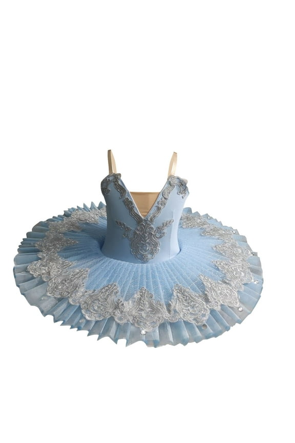 Ballet Leotard for Girls with Skirt Camisole Dance Dress Leotards Ballerina Outfit Dancewear Stage Performance Costume