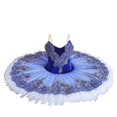 thumbnail image 1 of purcolt Ballet Leotard for Girls with Skirt Camisole Dance Leotards Performance Ballerina Costume Dancewear Hard Organdy Pancake Princess Dress, 1 of 8