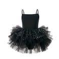thumbnail image 1 of purcolt Ballet Leotards for Girls Dance Leotard with Sparkly Tulle Skirt Toddler Skirted Dance Dress Gymnastics Ballerina Outfit, 1 of 2