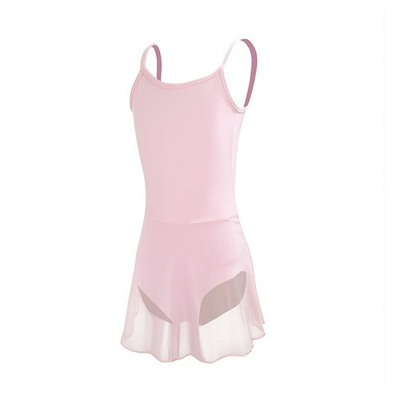 purcolt Ballet Leotards for Girls, Toddler Dance Leotards with Skirt Camisole Ballerina Outfit Dresses for Kids 4-15 Years