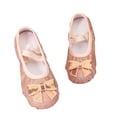 thumbnail image 1 of purcolt Ballet Shoes for Girls Toddler Ballet Slippers Boys Yoga Gymnastics Ballerina Dance Shoes for Toddler/Little Kid/Big Kid, 1 of 3