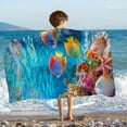 thumbnail image 1 of purcolt Beach Towel for Adults & Kids, Extra Large Quick Dry Absorbent Microfiber Oversized Lightweight Thin Towels for Vacation Beach Pool Swimming, 30"x60", 1 of 9