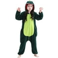 thumbnail image 1 of purcolt Family Matching Onesie Pajamas, Mom and Kids Flannel Animal Cosplay Suit One Piece Costume Sleepwear Homewear Christmas Party Holiday Pajamas(Kids, 10-12 Years), 1 of 7