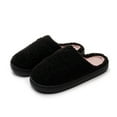 thumbnail image 1 of purcolt Fuzzy Slippers for Women Warm Lining Platform Cozy Non-Slip Memory Foam Slippers House Shoes, 1 of 9