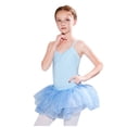 thumbnail image 1 of purcolt Girls 3-Layers Skirted Ballet Leotards Toddler Camisole Dance Dress Ballerina Costume Outfit for Kids 2-13 Years, 1 of 3