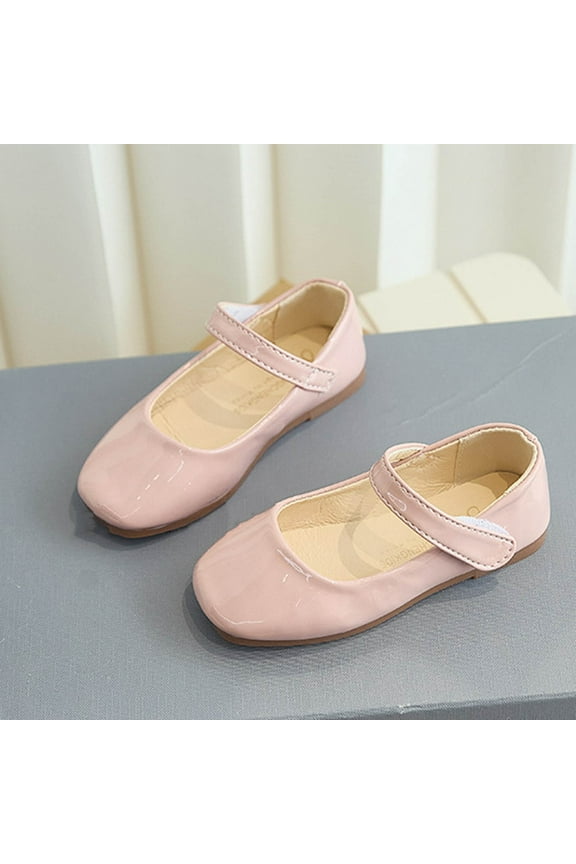 Girls Mary Jane Flats Dress Shoes Flower Girl Wedding Party School Princess Shoes for Toddler Little Kid/Big Kid Gifts