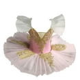thumbnail image 1 of purcolt Girls Skirted Ballet Performance Ballet Leotards Embroidery Pancake Platter Dance Princess Dress Ballerina Outfit Dance Costume, 1 of 3