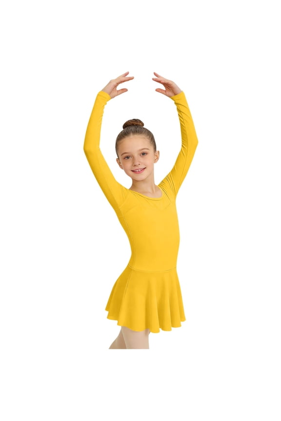 Girls Sleeveless Ballet Leotard Dance Leotard Team Basic Ballet Dance Leotard Casual Comfort Ballet Outfit
