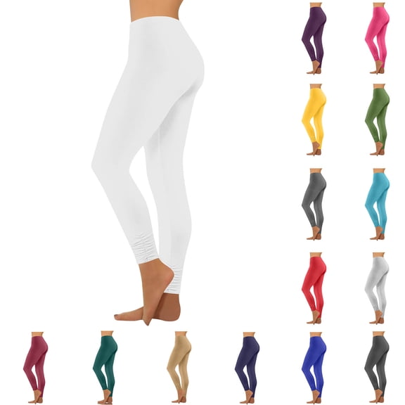 purcolt High Waisted Leggings for Women Tummy Control Yoga Pants Non See Through Soft Running Workout Leggings, XS-4XL