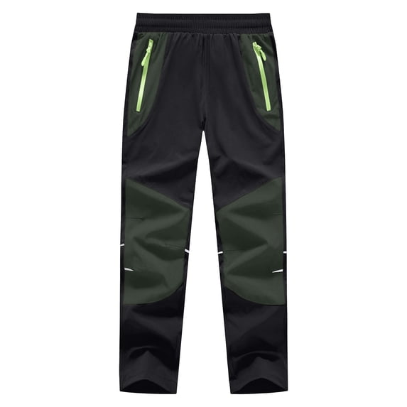purcolt Kids Snow Pants Boys and Girls Waterproof Insulated Hiking Pants Youth Winter Warm Fleece Lined Ski Snowpants with Pockets