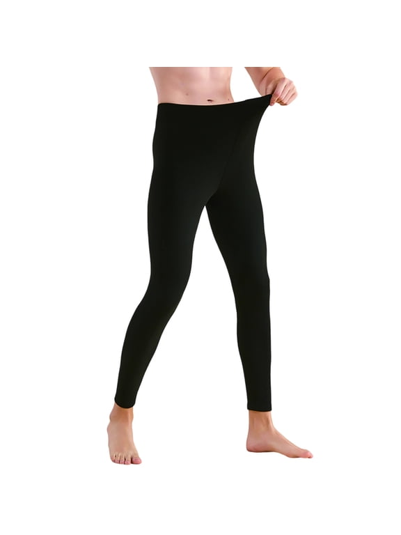 Men's Big and Tall Thermal Underwear Pants Fleece Lined Long Johns Bottoms Base Layer Cold Weather Leggings
