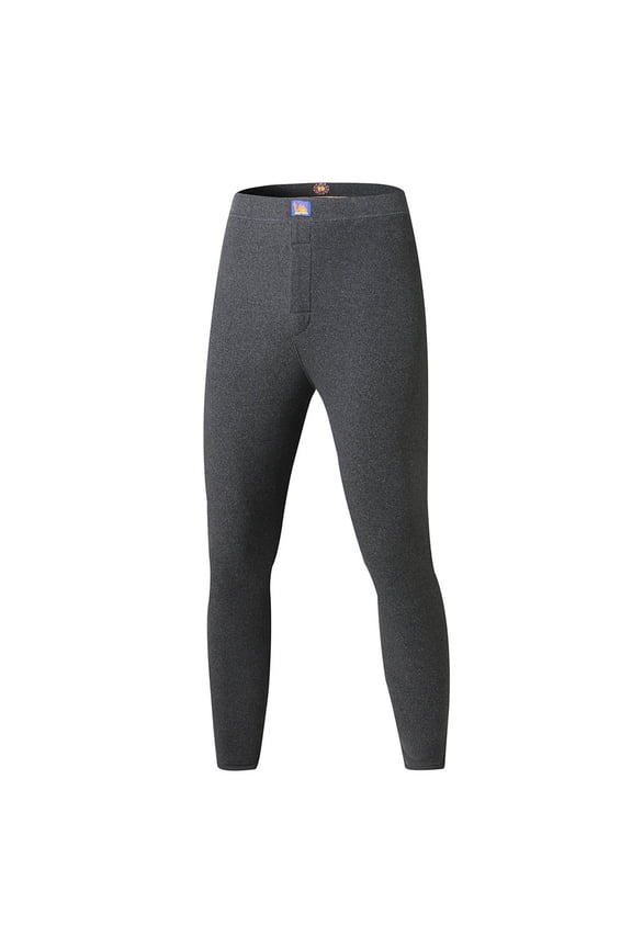 Men's Thermal Underwear Pants Fleece Lined Long Johns Soft Base Layer Lightweight Warm Winter Pants