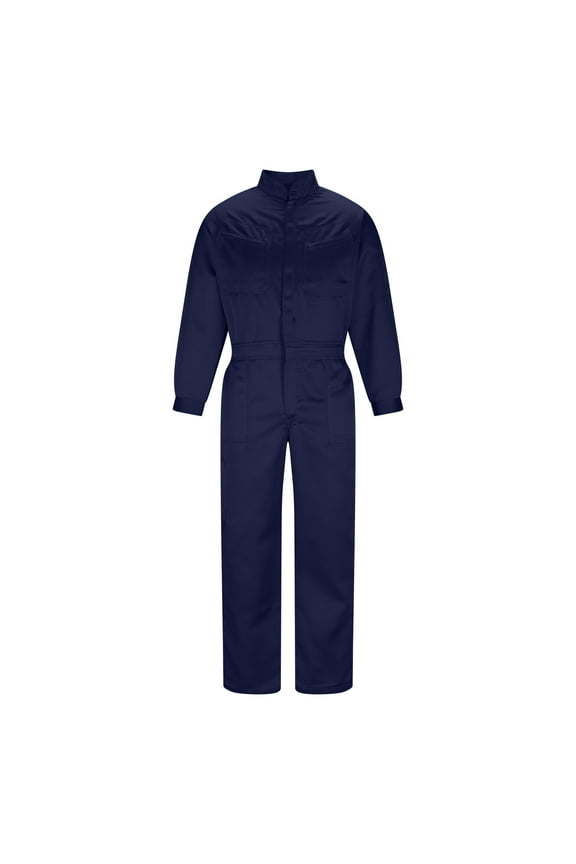 Men's Work Coverall High Visibility Overalls Mechanics Workwear Jumpsuit with Multi Pockets