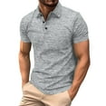 thumbnail image 1 of purcolt Mens Golf Shirts Performance Moisture Wicking Quick-Dry Athletic Tennis T-Shirt Short Sleeve Casual Collared Shirt, 1 of 4