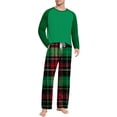 thumbnail image 1 of purcolt Mens Pajamas Set Long Sleeve Soft Pajamas for Men Sleepwear Pjs 2 Piece Lounge Sets Comfy Nightwear with Pockets S-3XL, 1 of 7