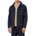 thumbnail image 1 of purcolt Mens Sherpa Lined Vintage Corduroy Shirt Jacket Casual Button Down Warm Fleece Collar Jackets, 1 of 4