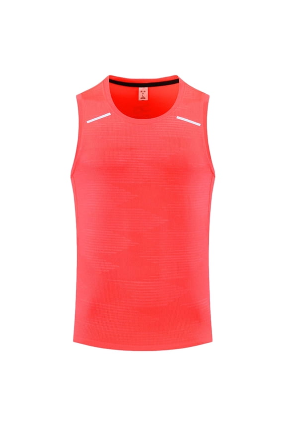 Mens Striped Workout Tank Top Sleeveless Quick Drying Training Muscle Shirt Slim Fit Round Neck Summer Undershirt