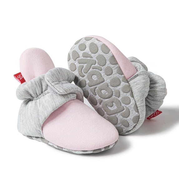 purcolt Unisex Baby Cotton Booties Newborn First Walkers Cozy Warm Soft Sock Shoes for Toddler Infant Boys Girls, 0-6, 6-12, 12-18 Months